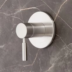 Edenton In-Wall Shower Volume Control Trim - Brushed Nickel