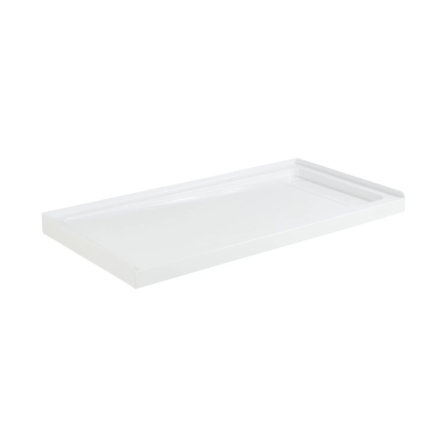 60" Palmhurst Shower Tray With Linear Drain - Right Hand