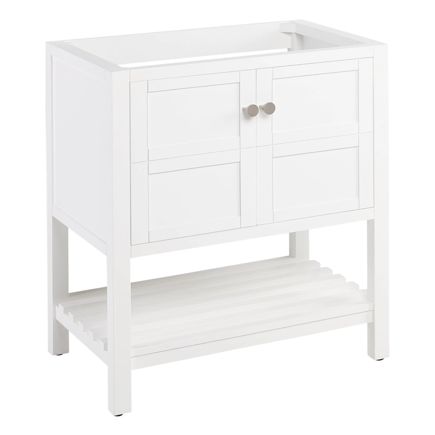 30" Olsen Console Vanity - Soft White - Vanity Cabinet Only