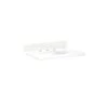 25" X 22" 3cm Quartz Vanity Top For Undermount Sink - 8" Faucet Holes - Feathered White - White Sink