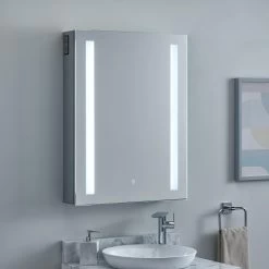 Seren Lighted Medicine Cabinet With Tunable LED And Wireless Speaker