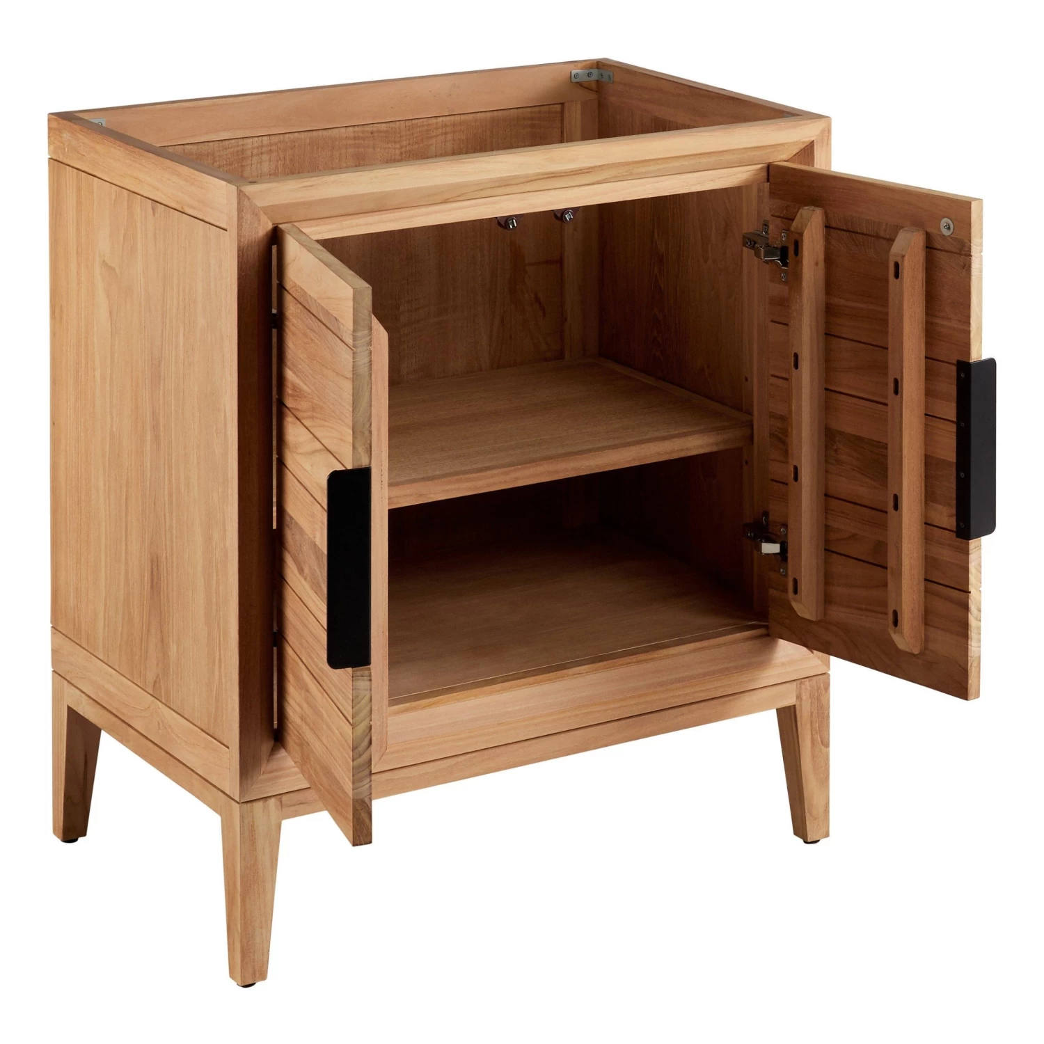 30" Aliso Teak Vanity - Natural Teak - Vanity Cabinet Only - Image 2