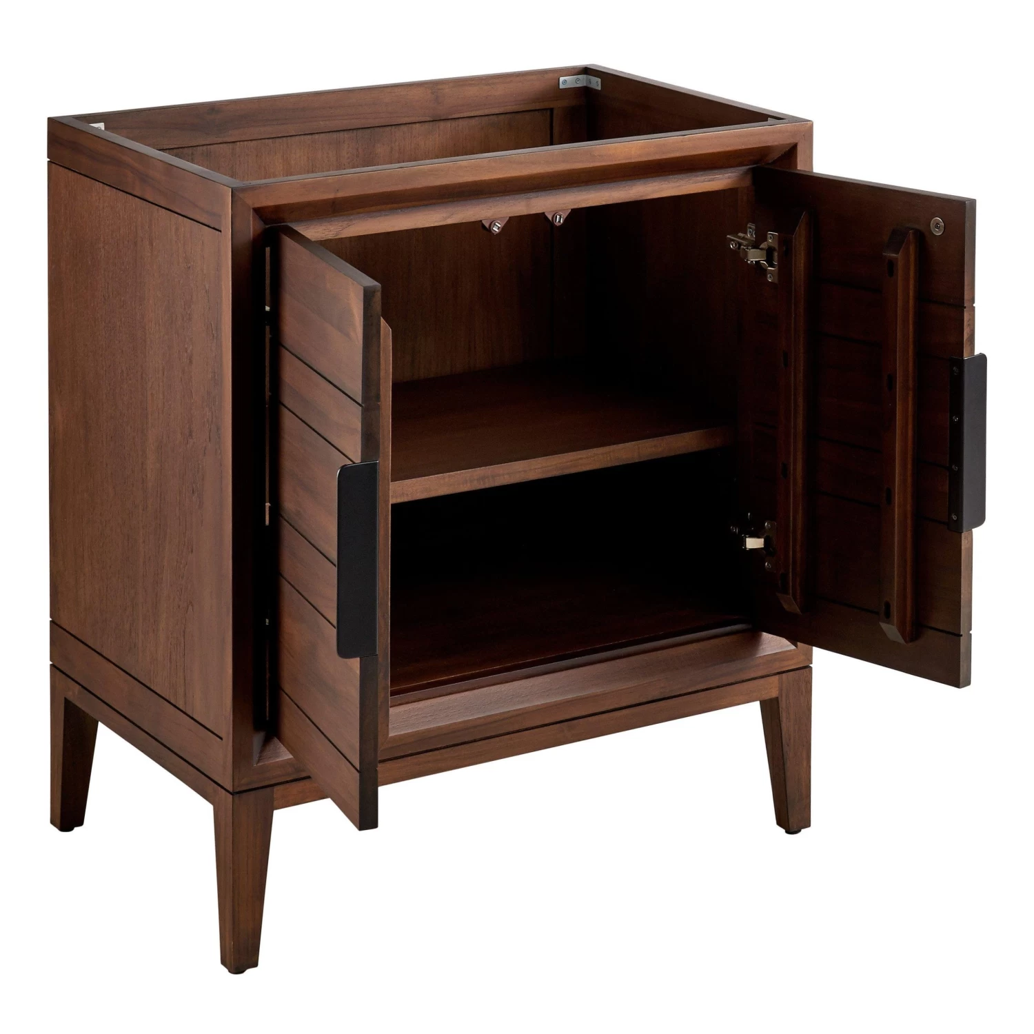 30" Aliso Teak Vanity - Java - Vanity Cabinet Only - Image 2
