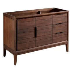 48" Aliso Teak Vanity - Java - Vanity Cabinet Only