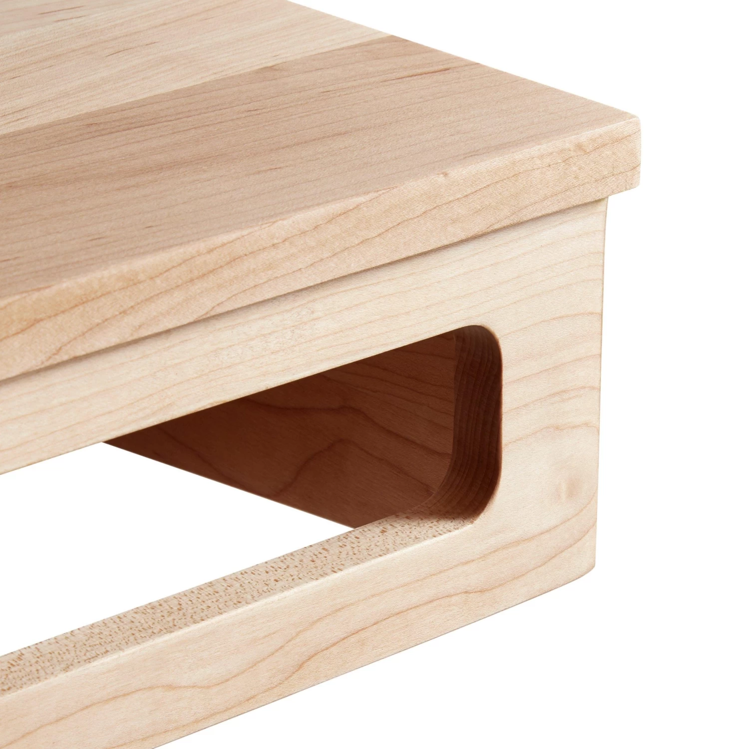 24" Nadiya Wall-Mount Vessel Sink Vanity - Unfinished Maple - No Faucet Drillings - Image 5