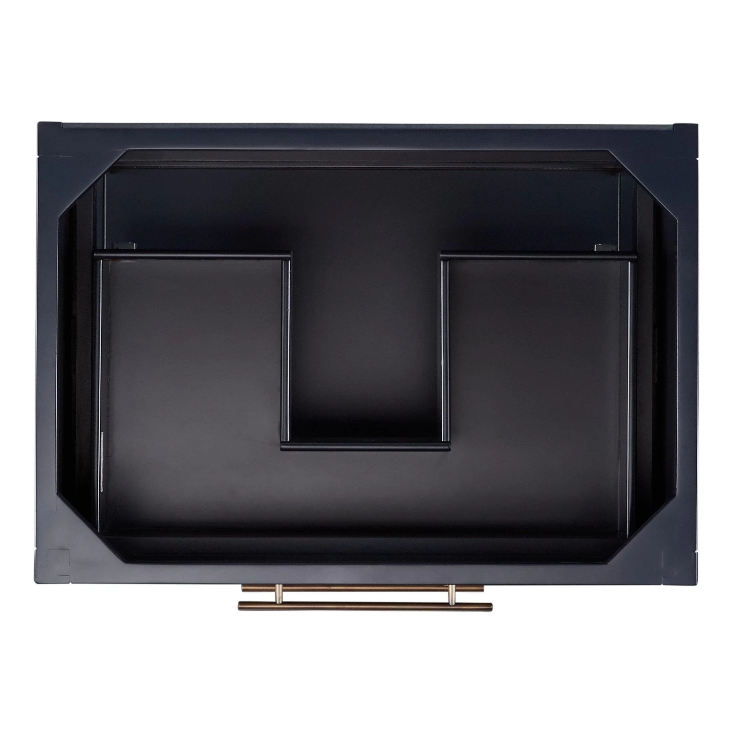 30" Robertson Console Vanity For Rectangular Undermount Sink - Midnight Navy Blue - Image 5