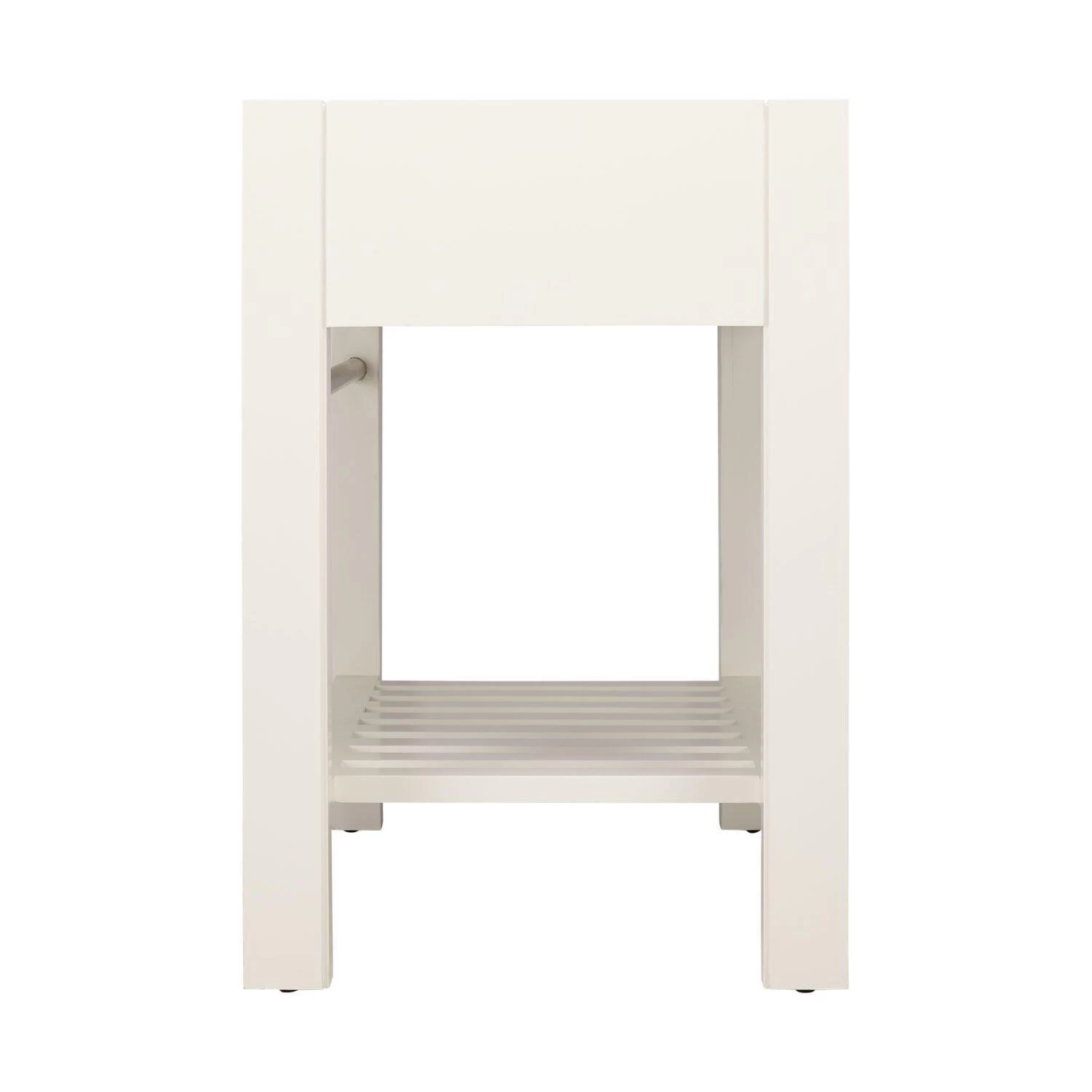 36" Verlyn Mahogany Console Vanity - White - Image 2