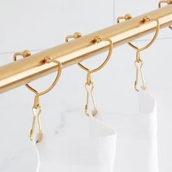 Open Shower Curtain Rings
