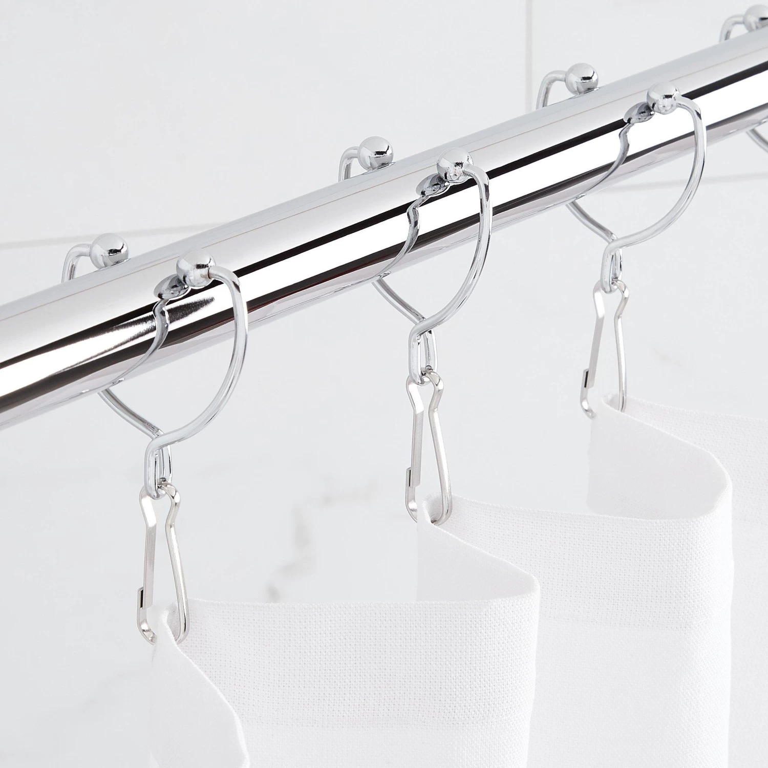 Open Shower Curtain Rings - Image 5