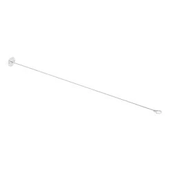 Standard Solid Steel Shower Rod Ceiling Support