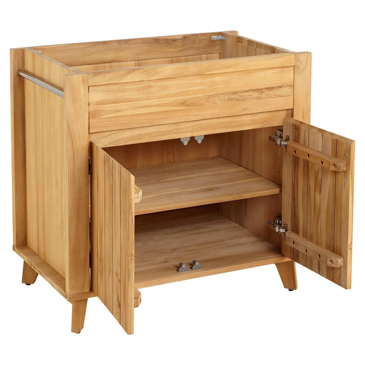 36" Antioch Teak Vanity - Natural Teak - Vanity Cabinet Only - Image 2