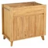 36" Antioch Teak Vanity - Natural Teak - Vanity Cabinet Only