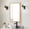Burfield Bamboo Vanity Mirror - Natural Bamboo