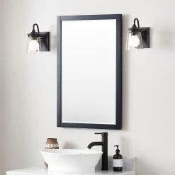 Burfield Vanity Mirror - Midnight Navy Blue