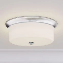 Gardenville 3-Light Flush-Mount Ceiling Light