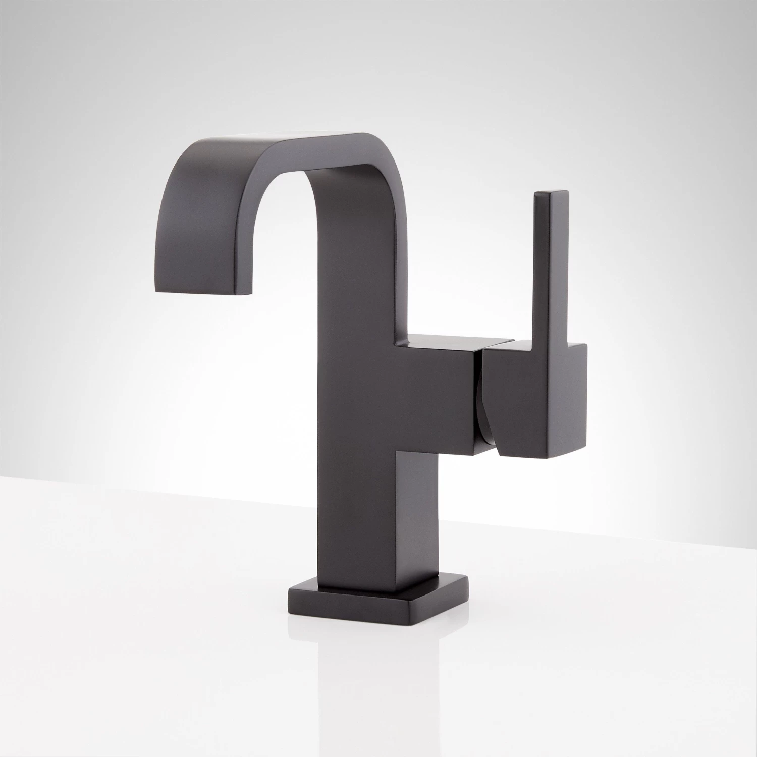 Rigi Single-Hole Gooseneck Bathroom Faucet - Image 5
