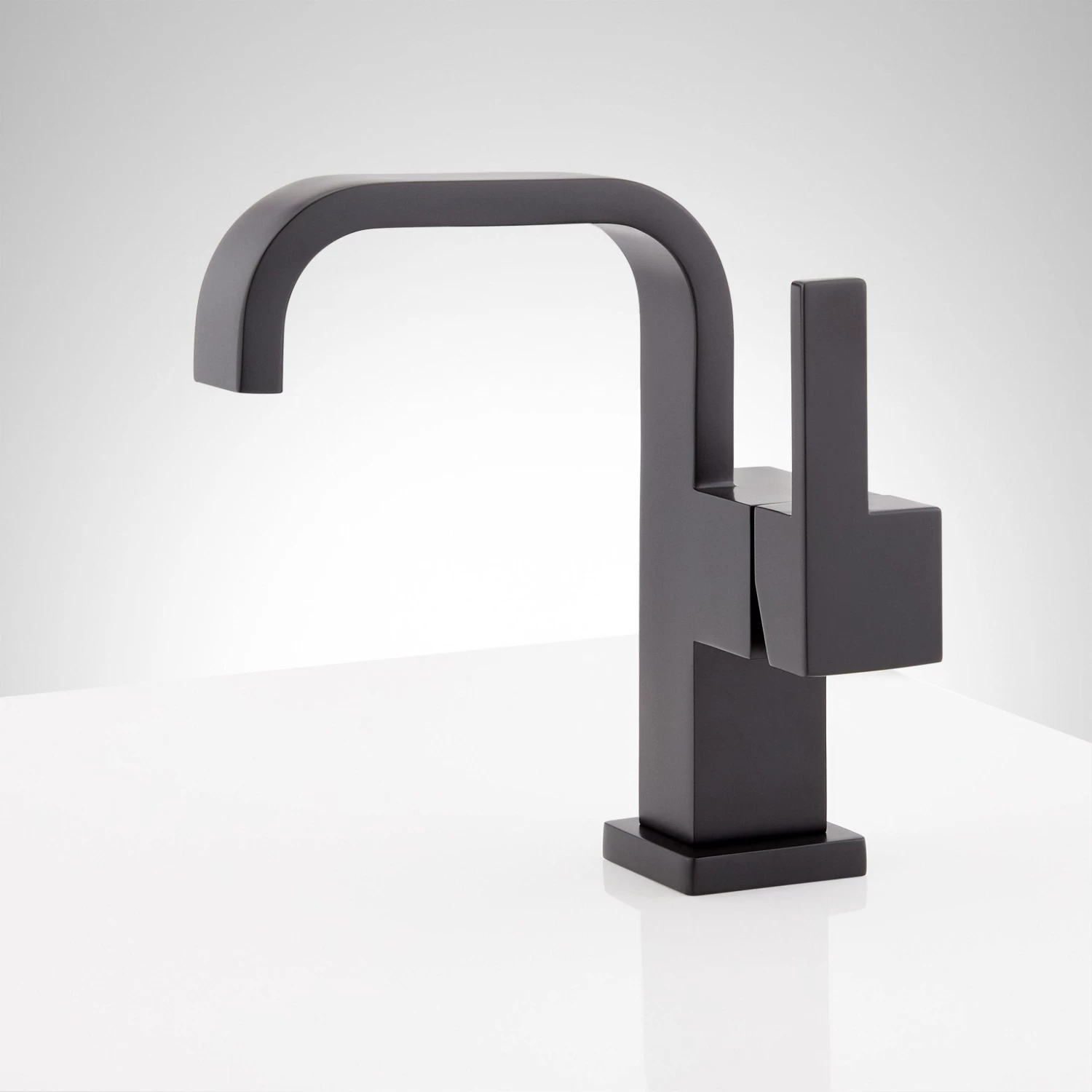 Rigi Single-Hole Gooseneck Bathroom Faucet - Image 6