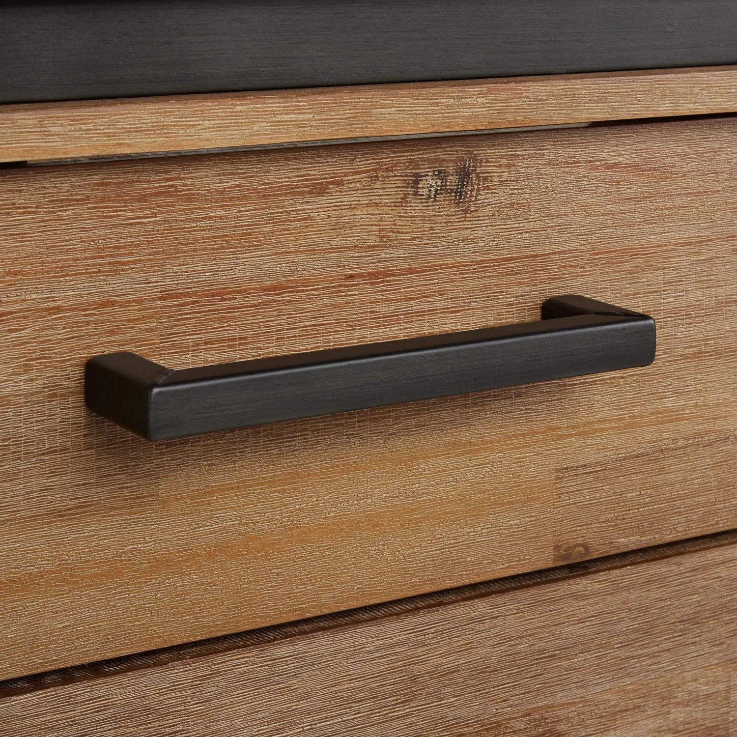 24" Celebration Console Vanity For Rectangular Undermount Sink - Rustic Acacia - Image 6