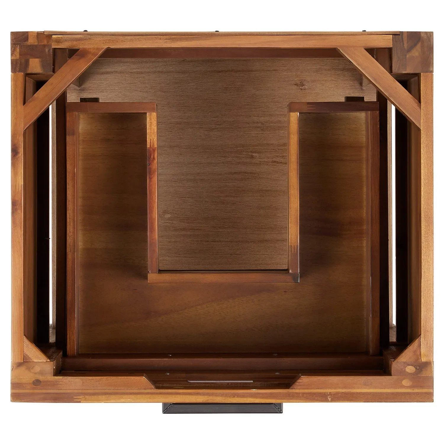 24" Celebration Console Vanity For Rectangular Undermount Sink - Rustic Acacia - Image 5