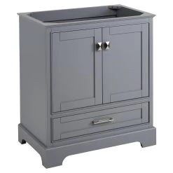 30" Quen Vanity - Gray - Vanity Cabinet Only