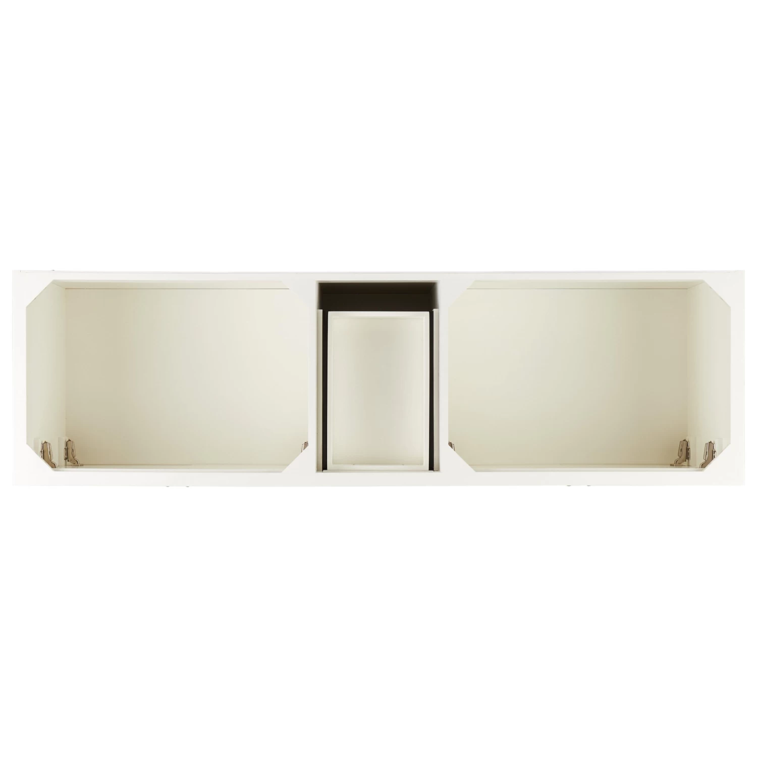 72" Quen Double Vanity With Undermount Sinks - Soft White - Image 5