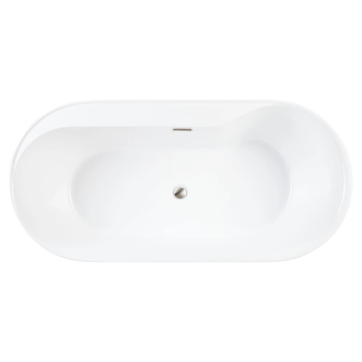 70" Ashington Acrylic Freestanding Tub - Tap Deck Left - Image 4