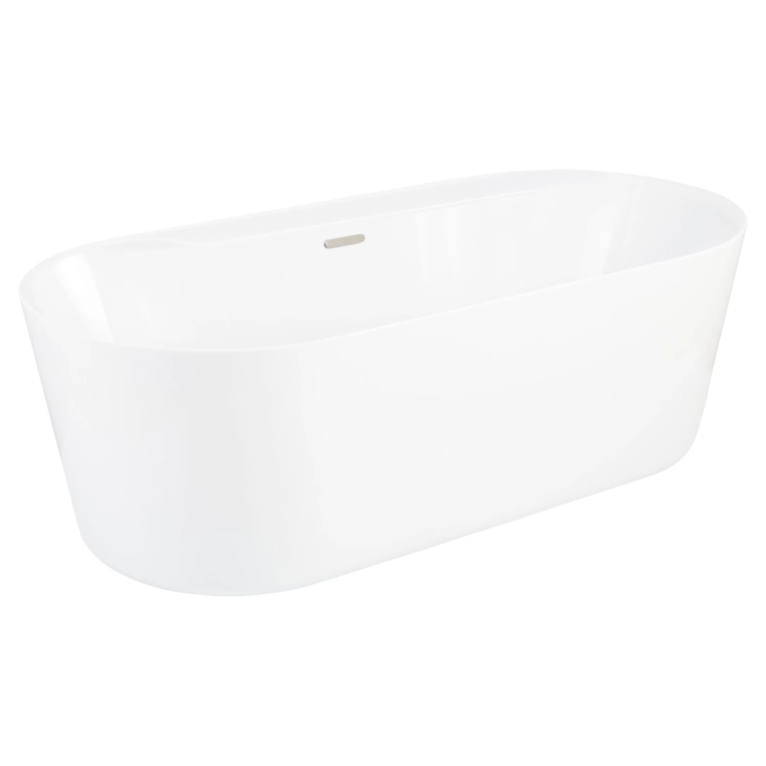 70" Ashington Acrylic Freestanding Tub - Tap Deck Right - Image 2