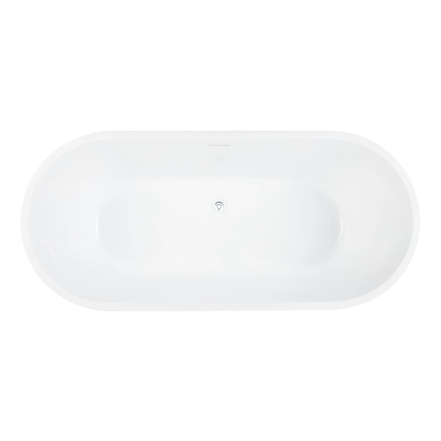 62" Danae Acrylic Freestanding Tub - Image 4