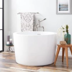 41" Siglo Round Japanese Soaking Tub