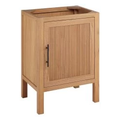 24" Ayanna Vanity - Natural Mindi - Vanity Cabinet Only