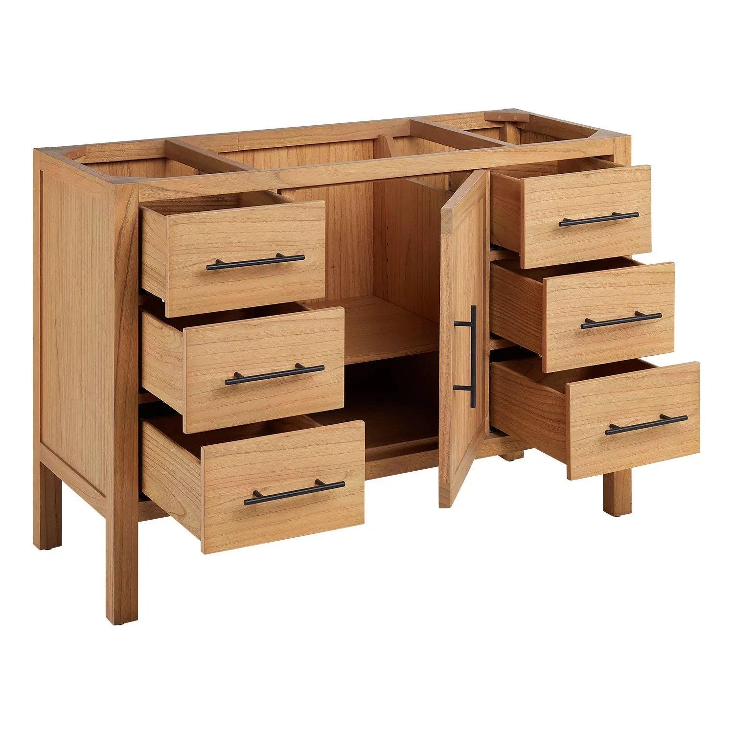 48" Ayanna Mindi Vanity With Undermount Sink - Natural Mindi - Image 4