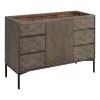 48" Devora Console Vanity - Port Gray - Vanity Cabinet Only