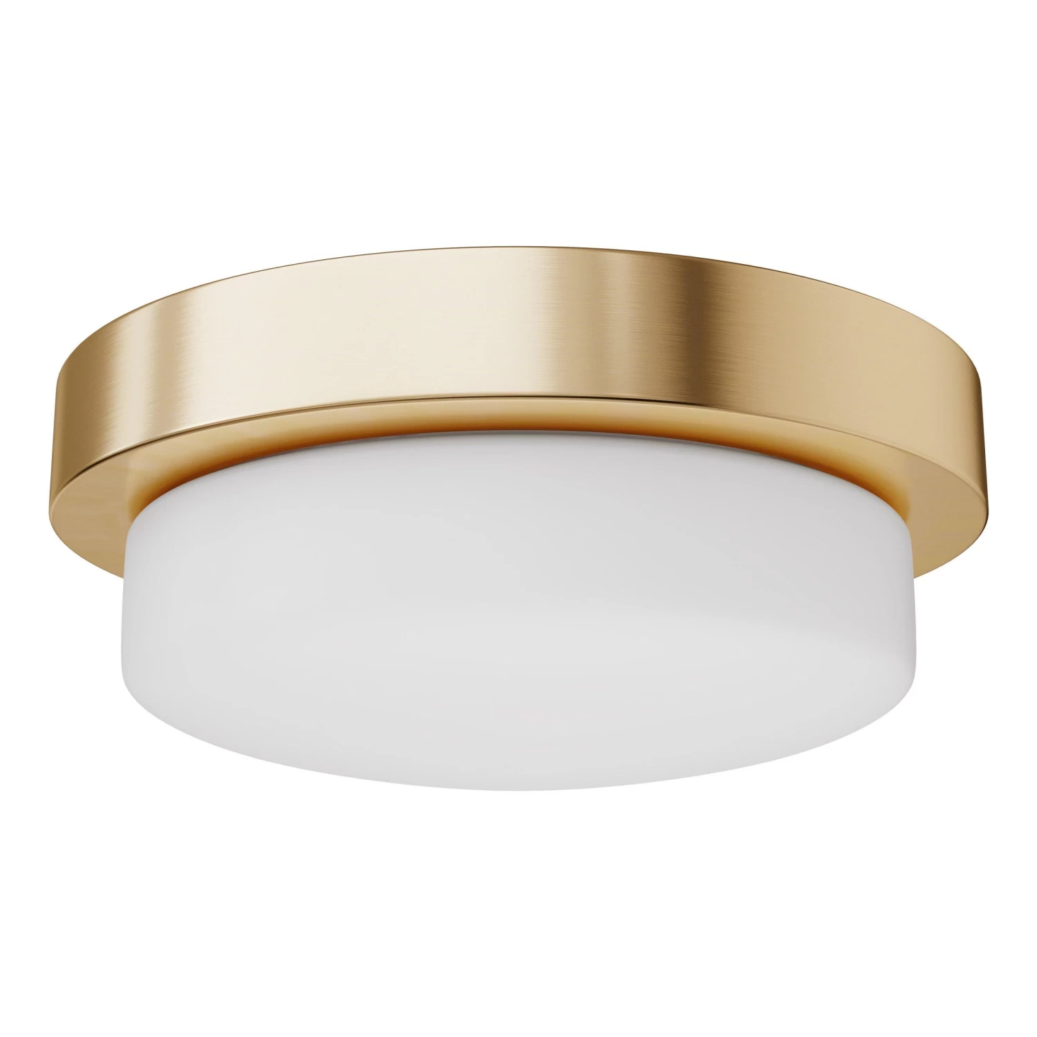 Leavells 2-Light Flush-Mount Ceiling Light - Opal Shade - Image 3