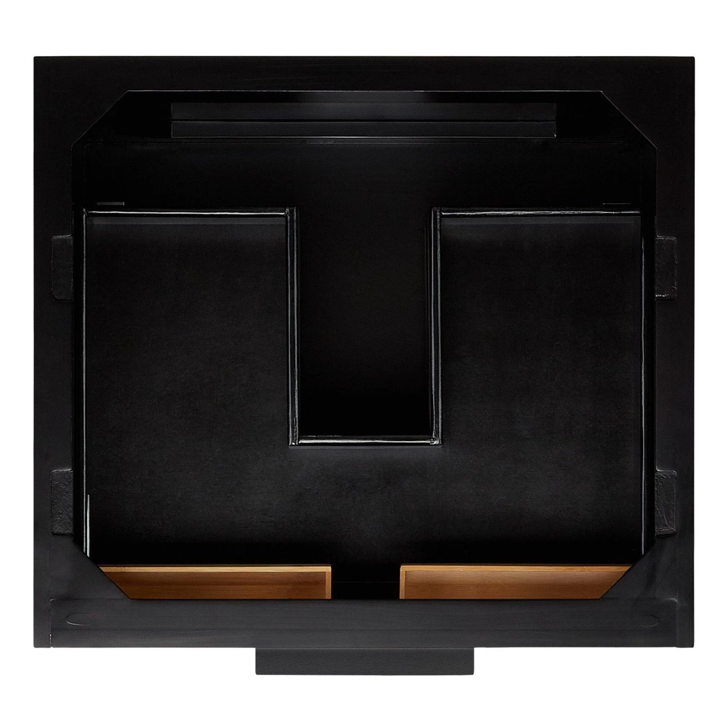 24" Dita Wall-Mount Vanity With Rectangular Undermount Sink - Black - Image 7
