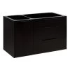 36" Dita Wall-Mount Vanity - Black - Vanity Cabinet Only