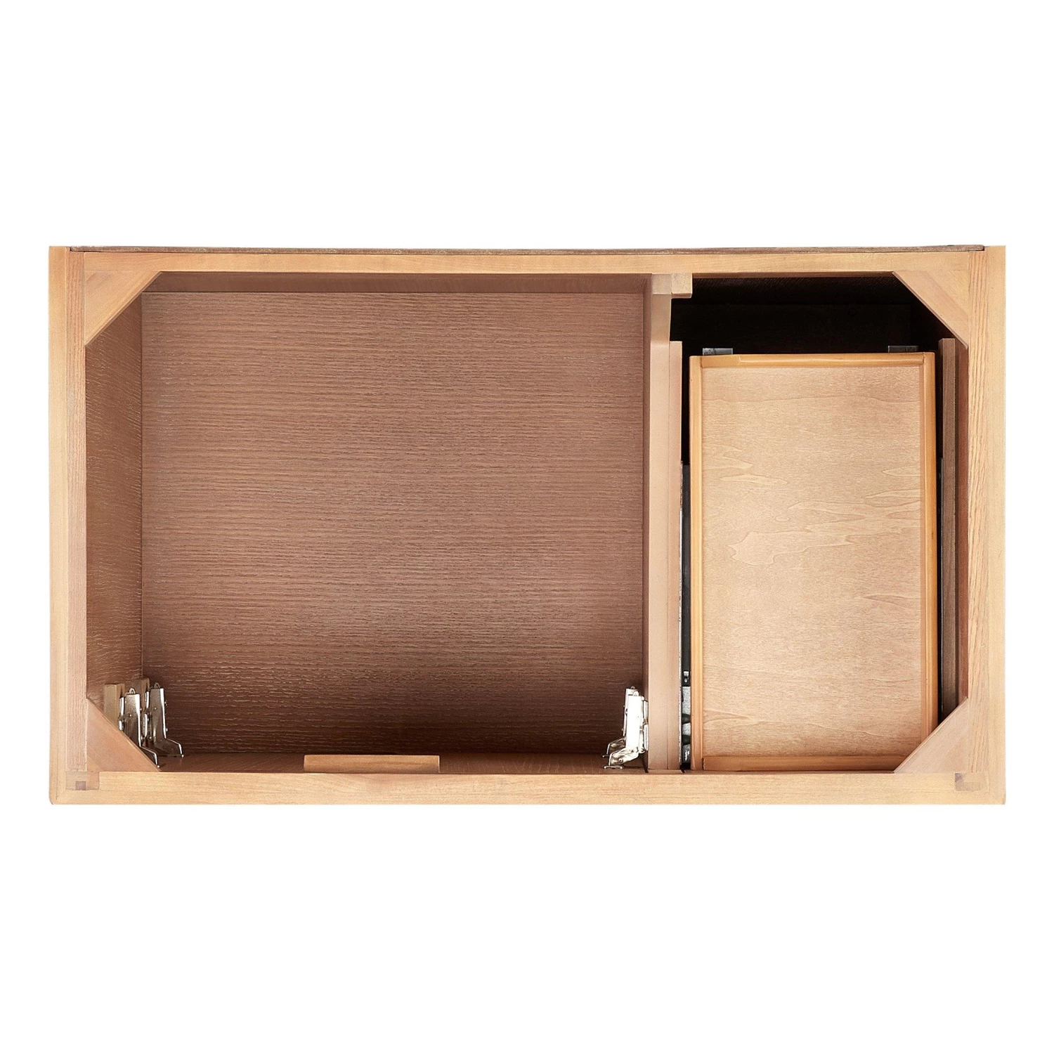 36" Quen Vanity - Driftwood Brown - Vanity Cabinet Only - Image 3