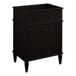 24" Elmdale Vanity - Charcoal Black - Vanity Cabinet Only