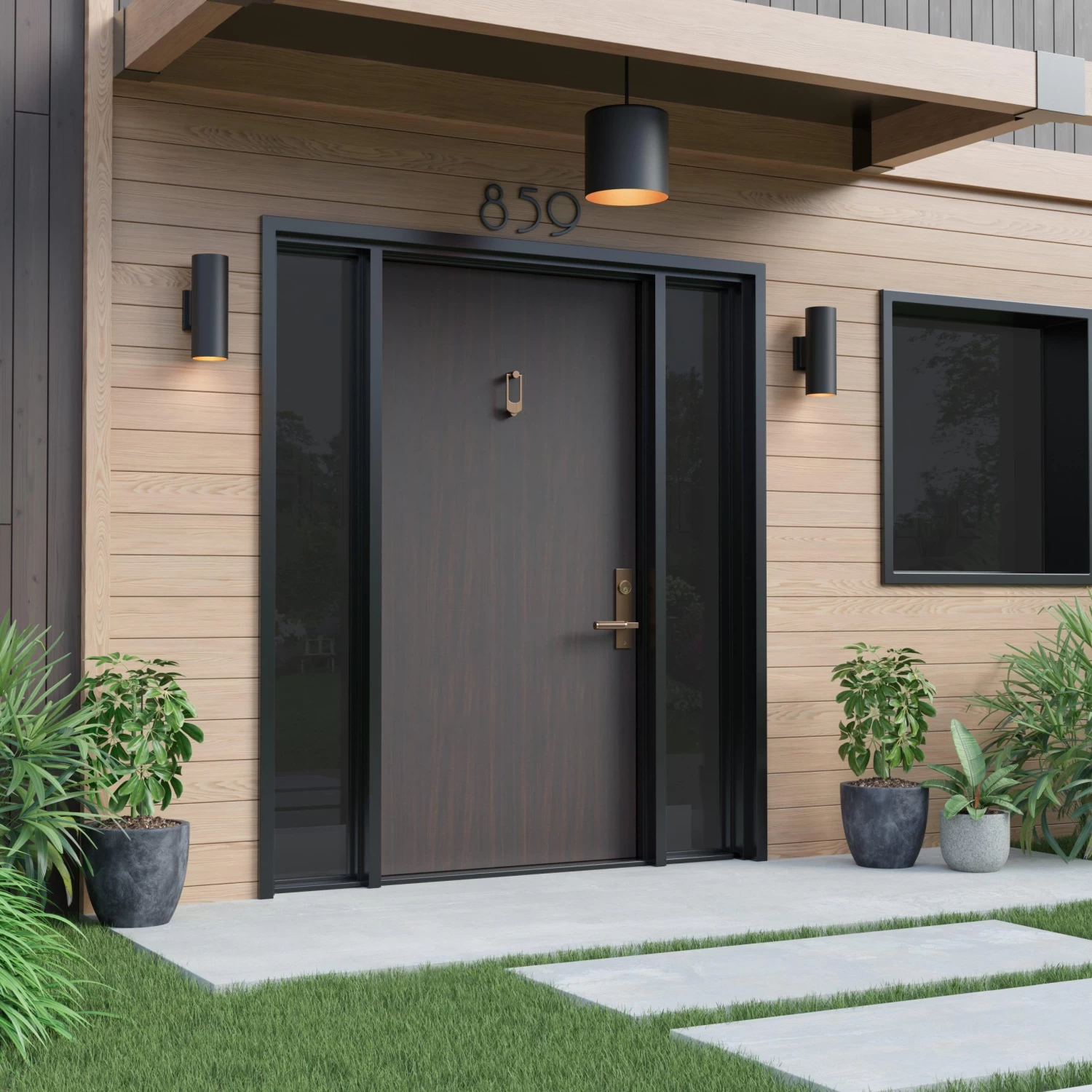 Hedgeway Outdoor Hanging LED Pendant - Image 2