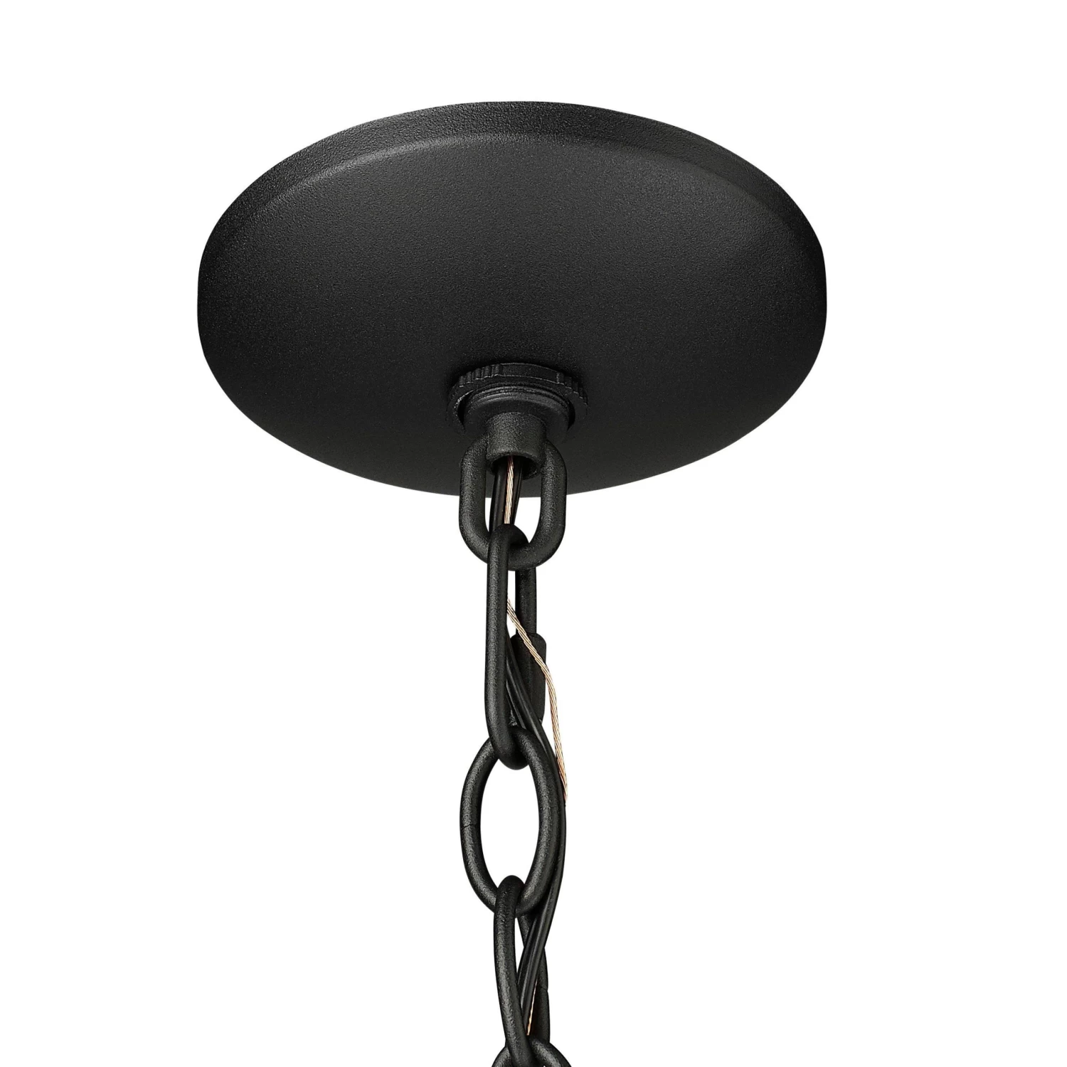 Wenston Outdoor Hanging Pendant - Black - Single Light - Image 4