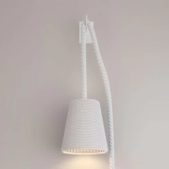 Lodelle Wall Sconce - Matte White - Single Light