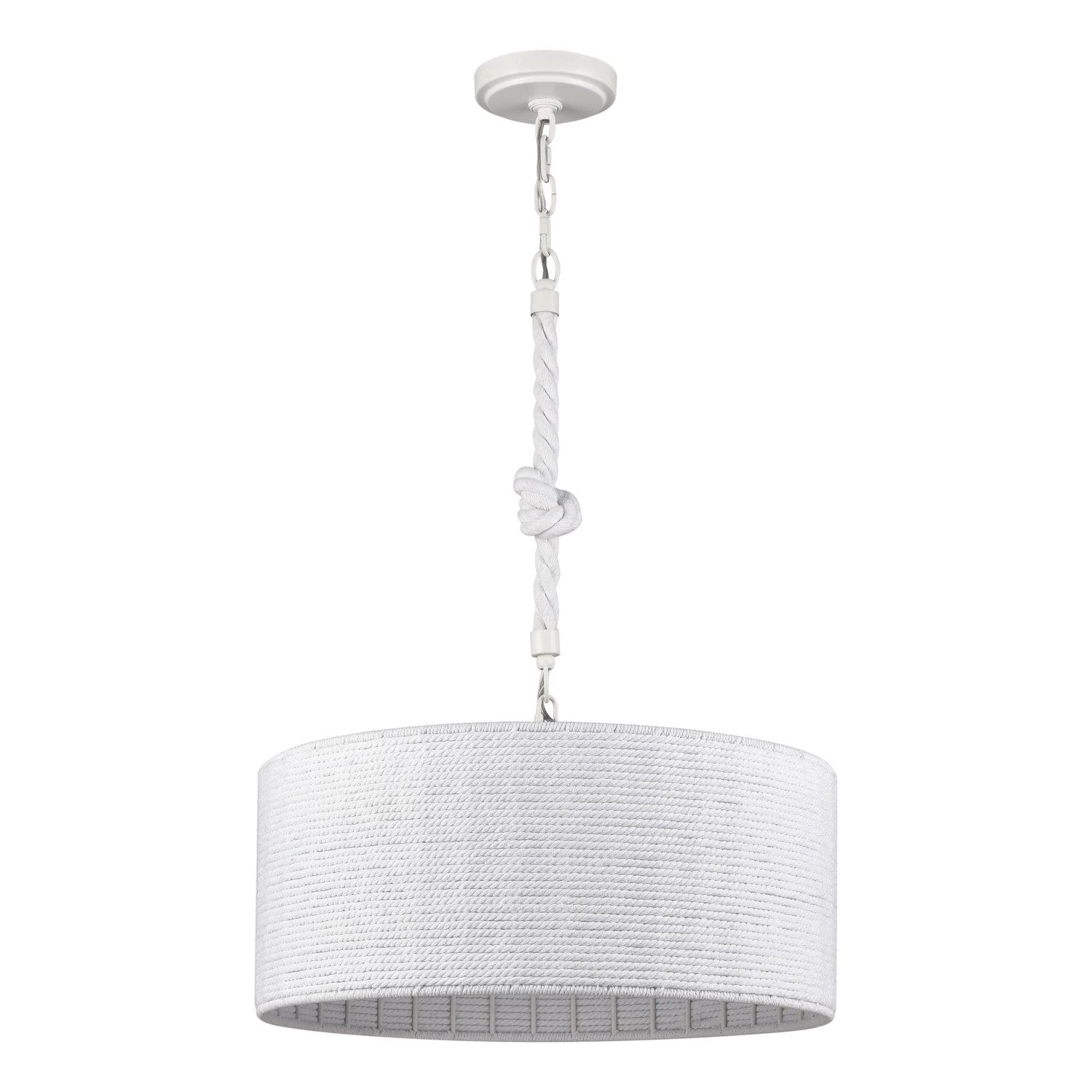 Lodelle 3-Light Pendant - Matte White - Image 2