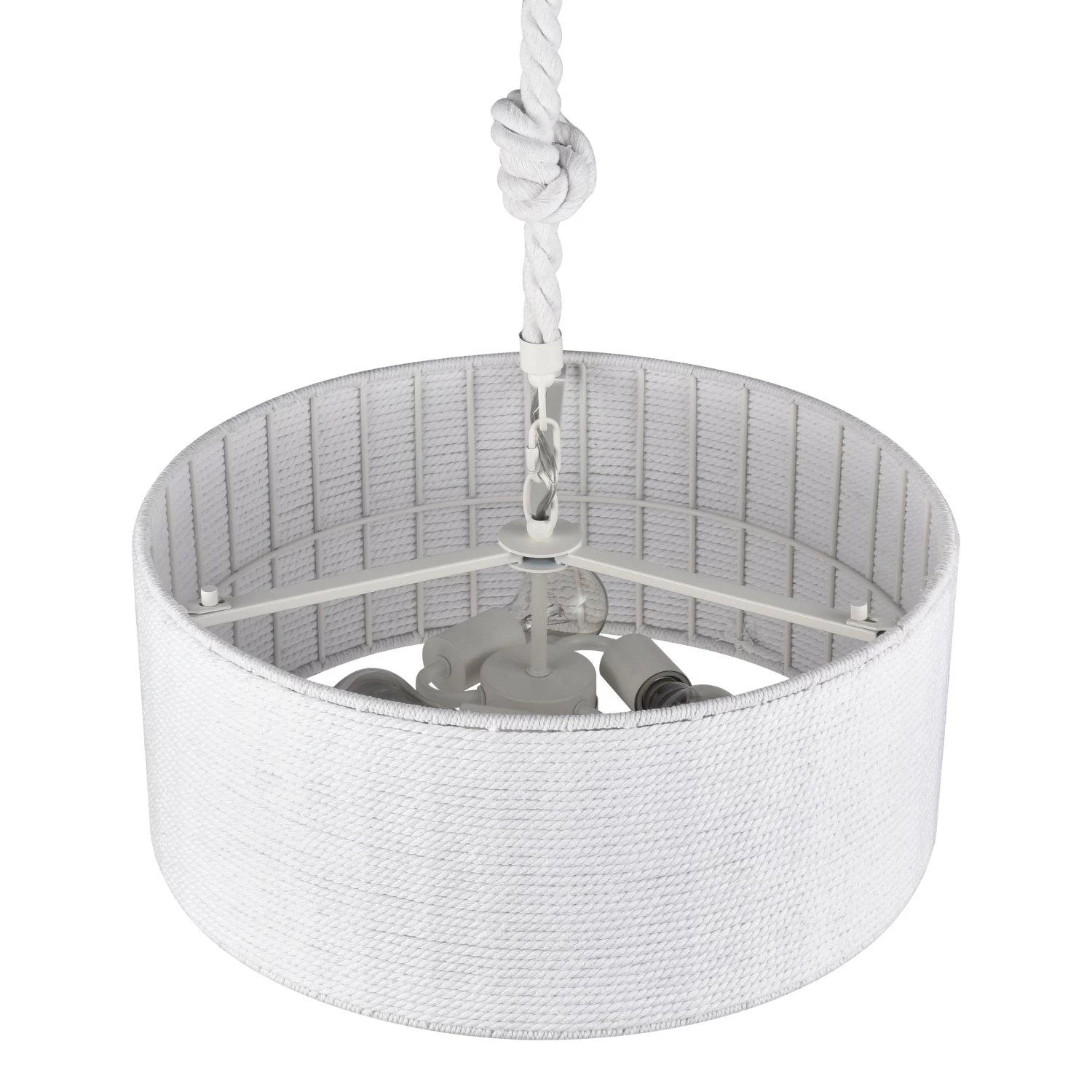 Lodelle 3-Light Pendant - Matte White - Image 3