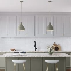 Glencroft Pendant - Sage Green - Single Light