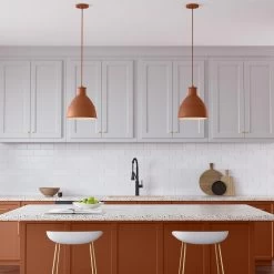 Glencroft Pendant - Terracotta - Single Light