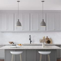 Glencroft Pendant - Slate Gray - Single Light