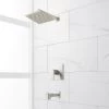 Hibiscus Pressure Balance Tub And Shower System