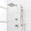 Hibiscus Pressure Balance Shower System With Slide Bar And Hand Shower