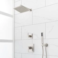 Hibiscus Pressure Balance Shower System With Hand Shower