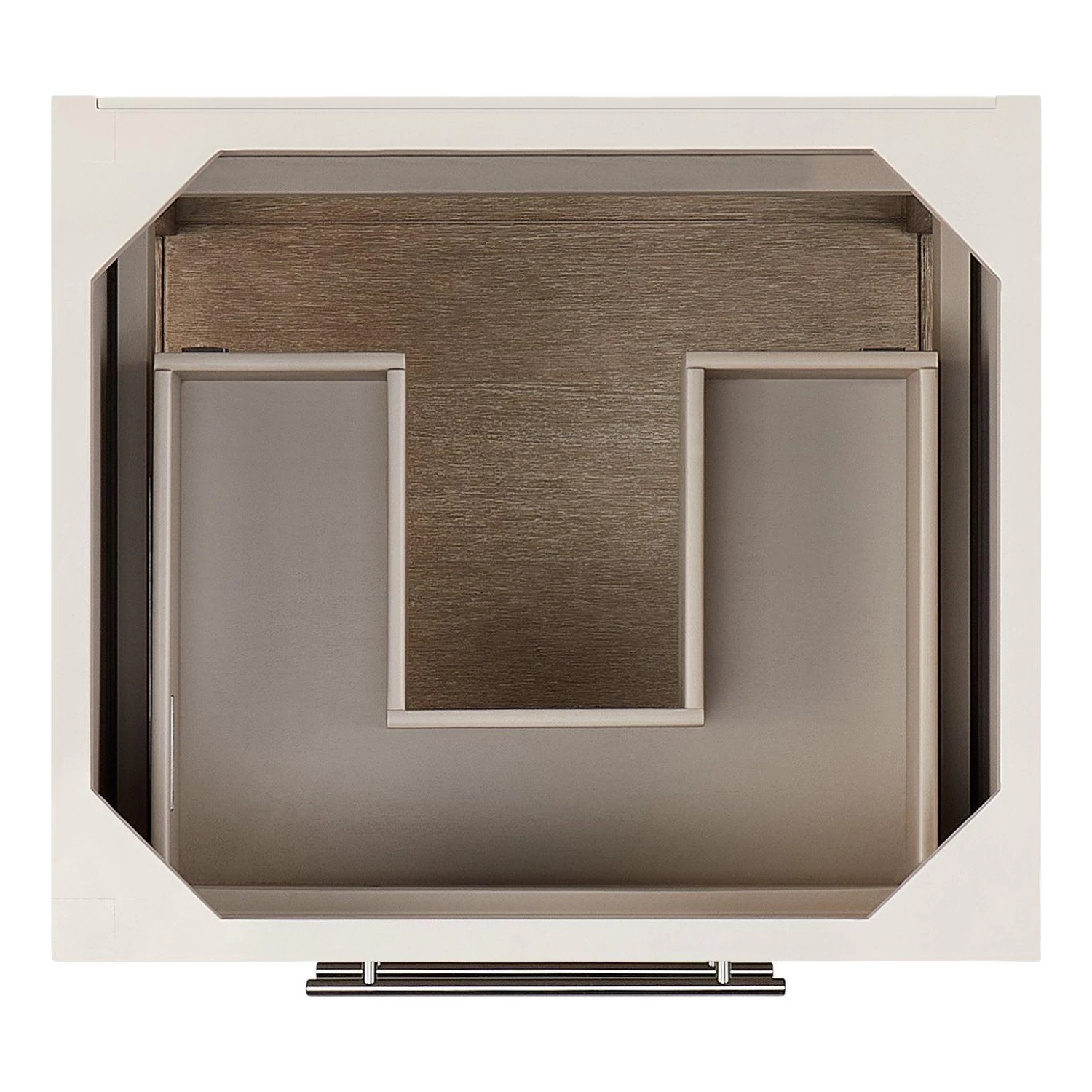 24" Robertson Console Vanity With Rectangular Undermount Sink - Brushed White - Image 6