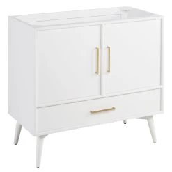 36" Novak Vanity - Bright White - Vanity Cabinet Only